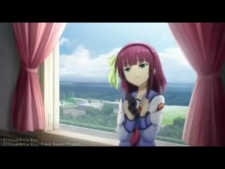 angel beats trailer (russian text)